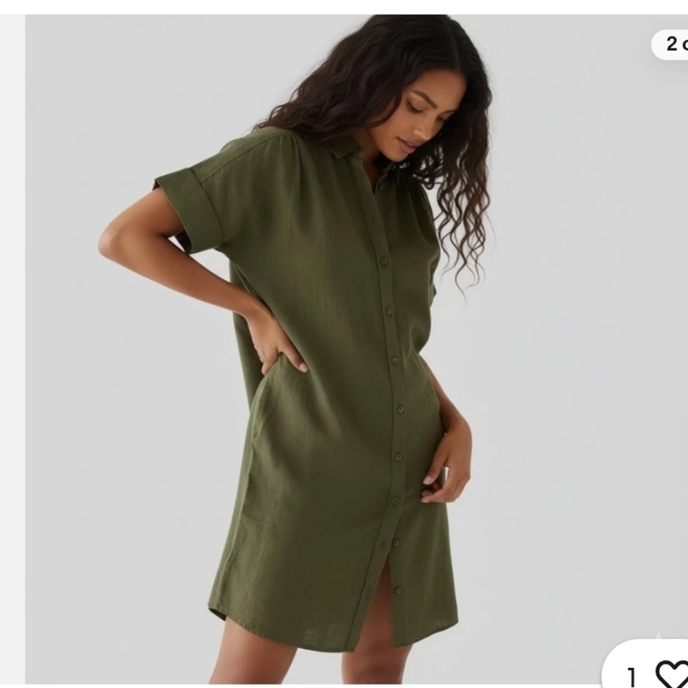 J. Crew Linen Dress